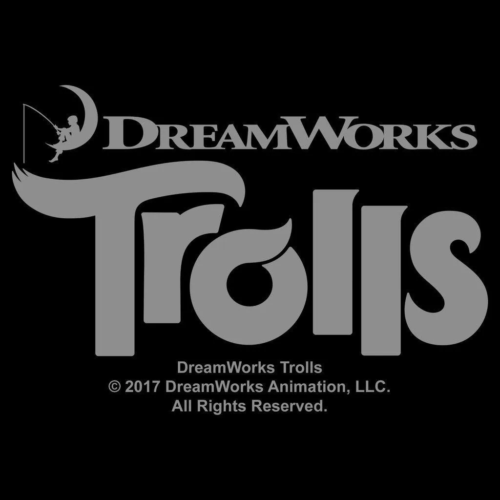 Trolls Great Vibes Official Women's Long Tank Dress (Black)
