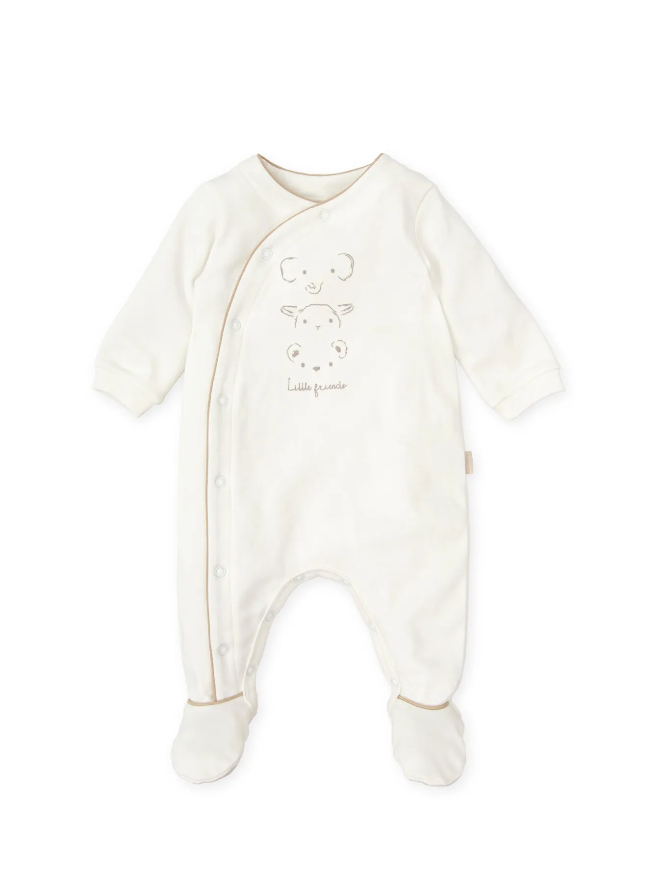 Tutto Piccolo Unisex 'Little Friends' Babygrow