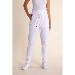 TWO T's | Track Pants - White