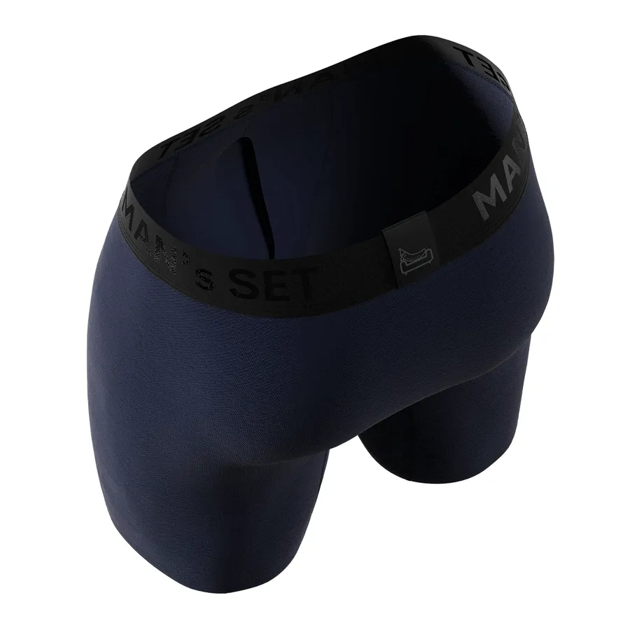 UltraSoft  Boxer Brief 7.6" OpenFly, Navy