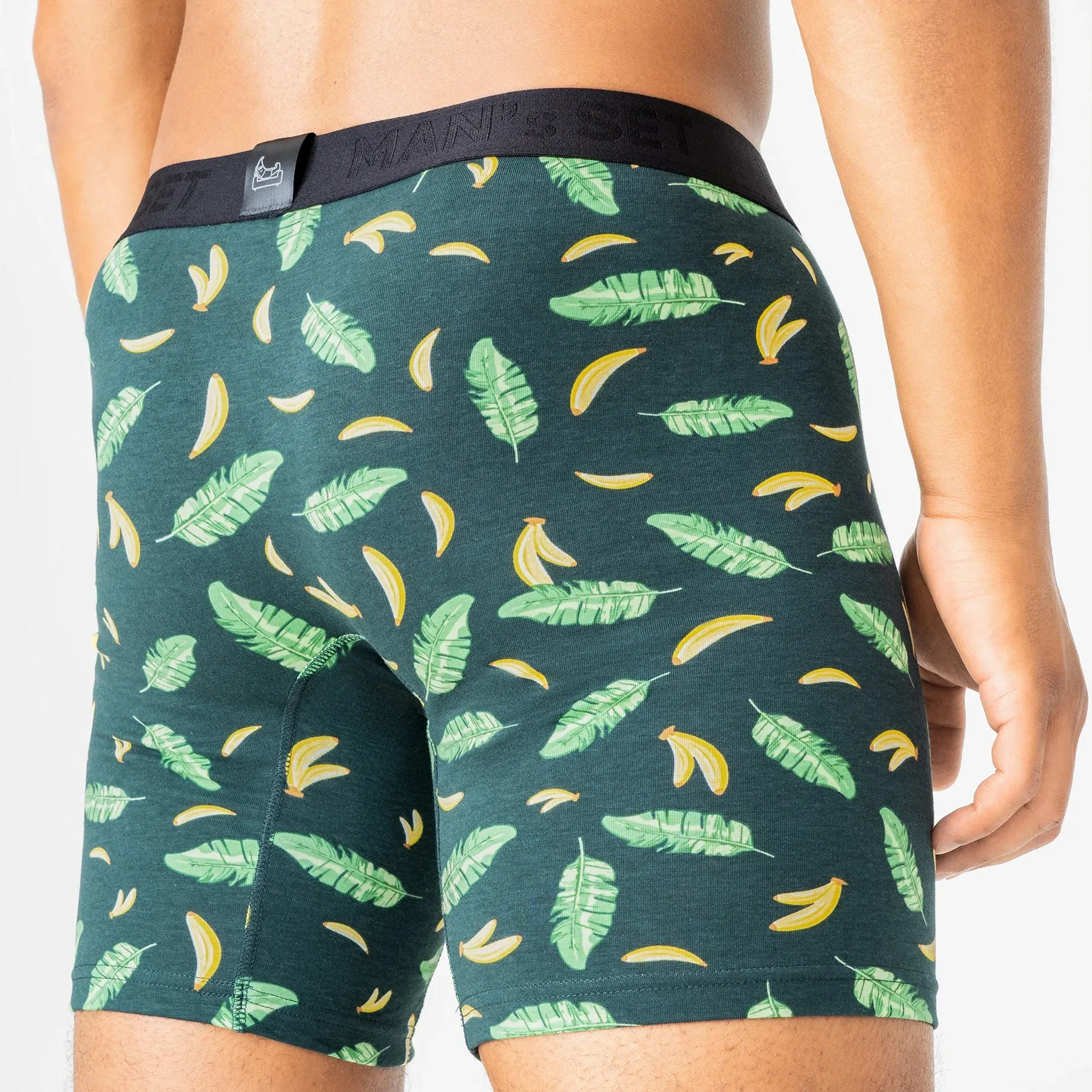 UltraSoft  Boxer Brief 7.6" OpenFly, Tropical Vibes