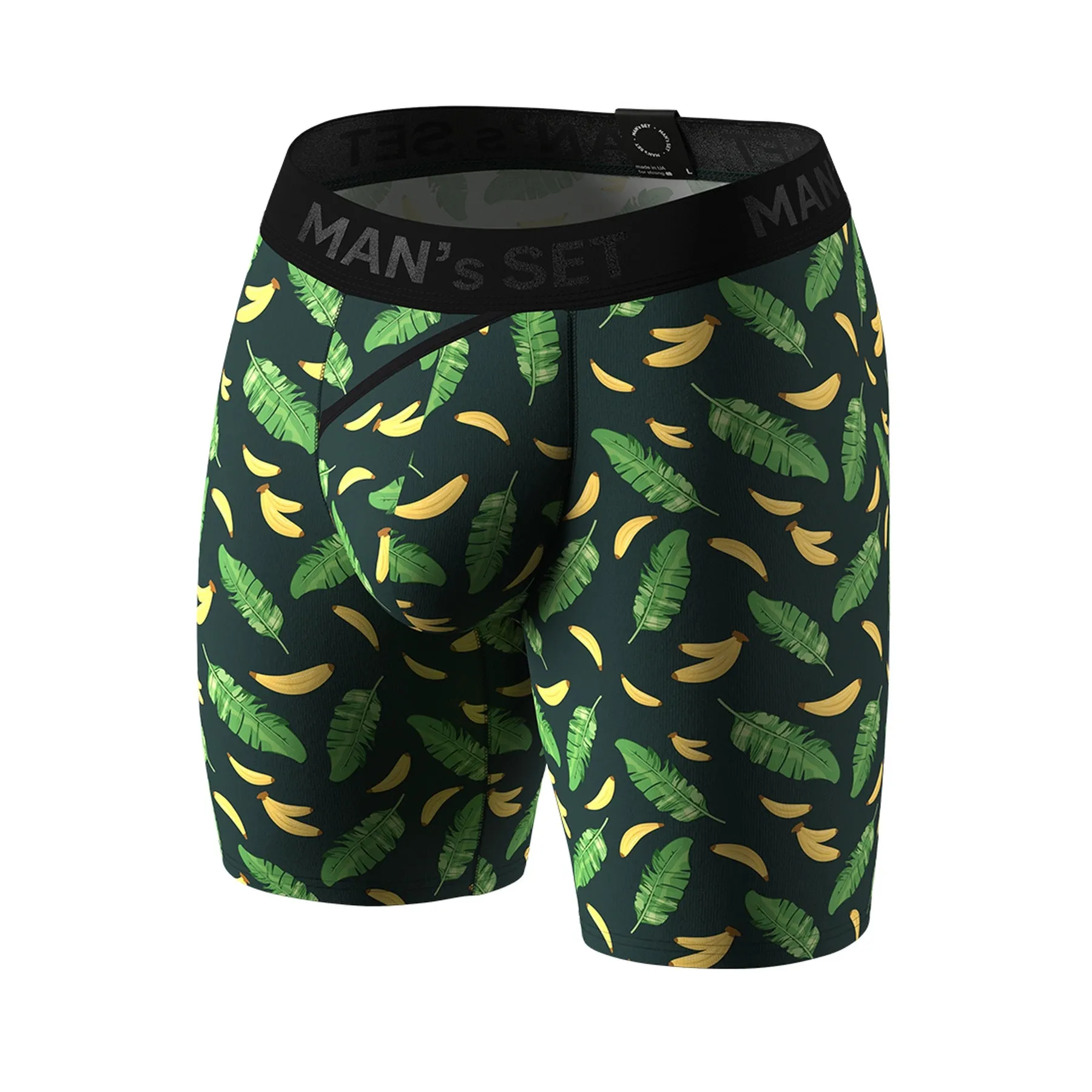 UltraSoft  Boxer Brief 7.6" OpenFly, Tropical Vibes