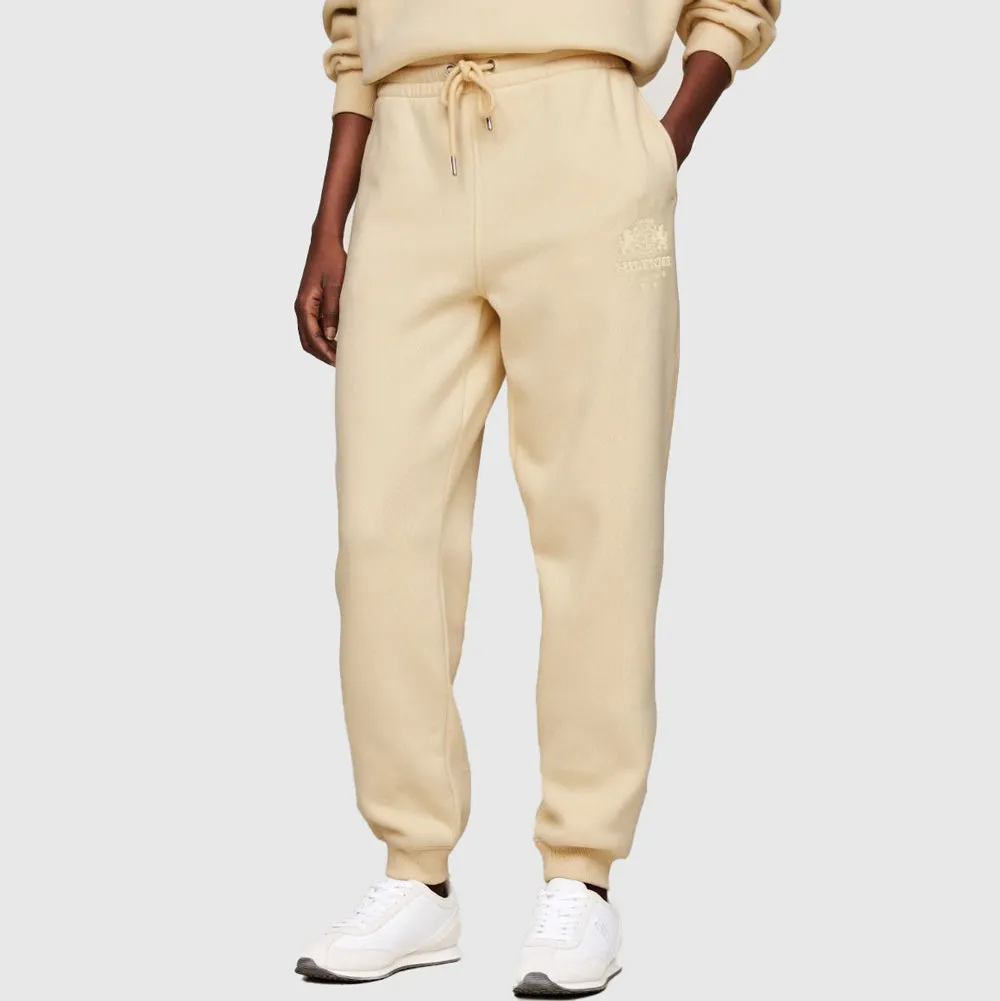 Varsity Crest Sweatpants - Ivory