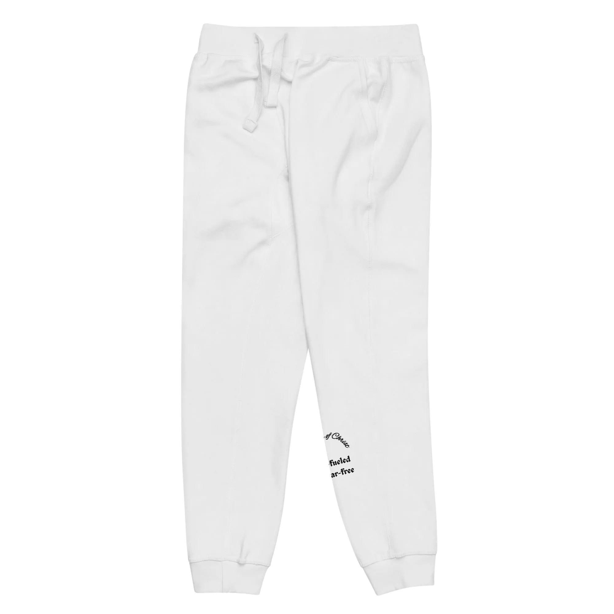 Warrior of Christ Unisex Fleece Sweatpants: Embrace Comfort with Purpose