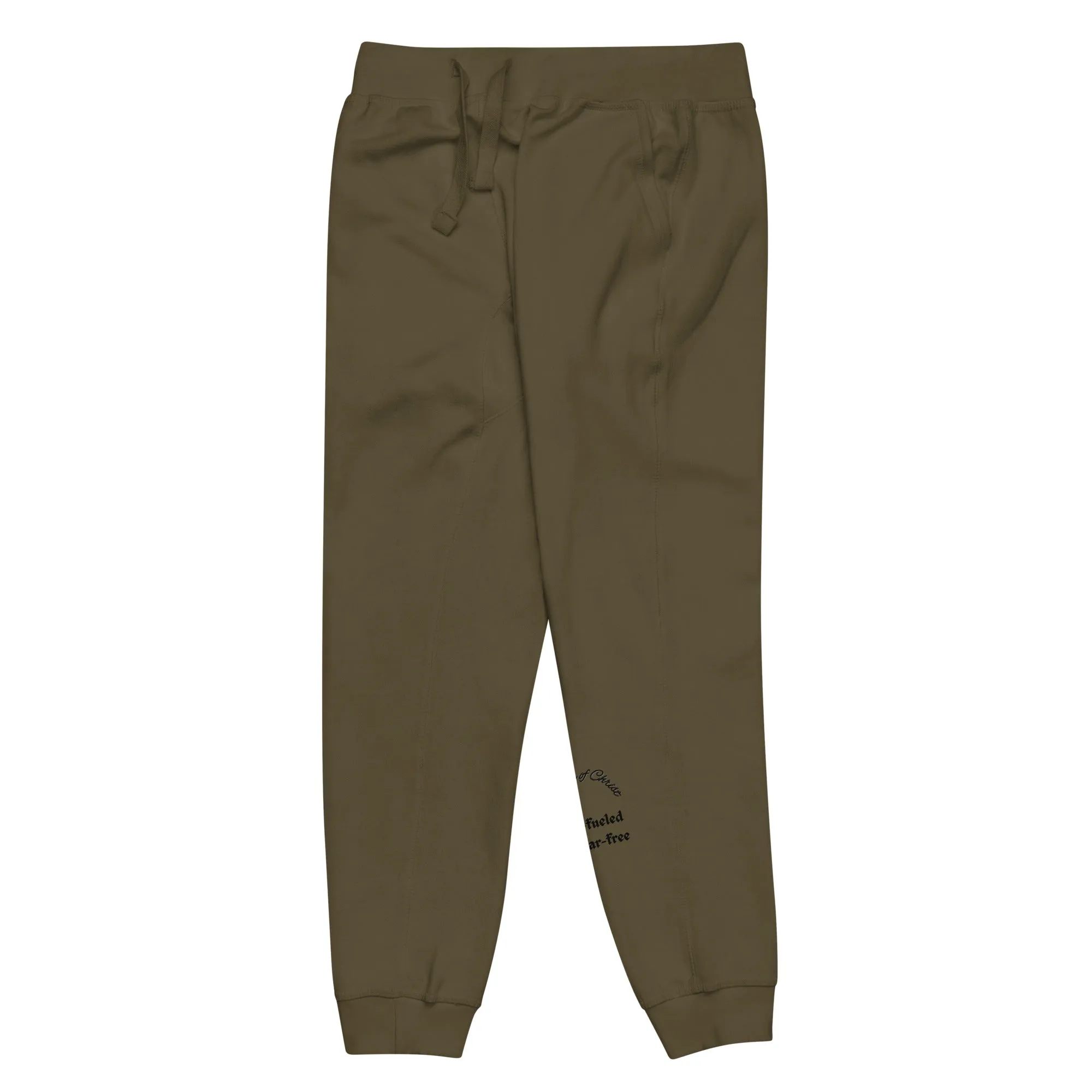 Warrior of Christ Unisex Fleece Sweatpants: Embrace Comfort with Purpose