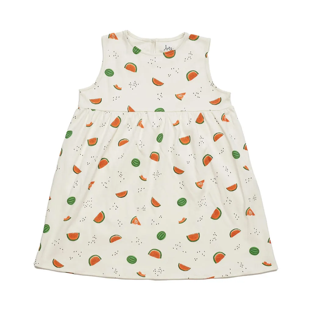 Watermelon Sleeveless Dress