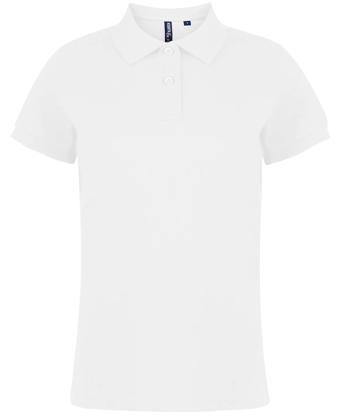 White - Women's Classic fit polo