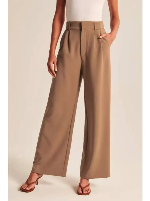 Wide Leg Dress Pants