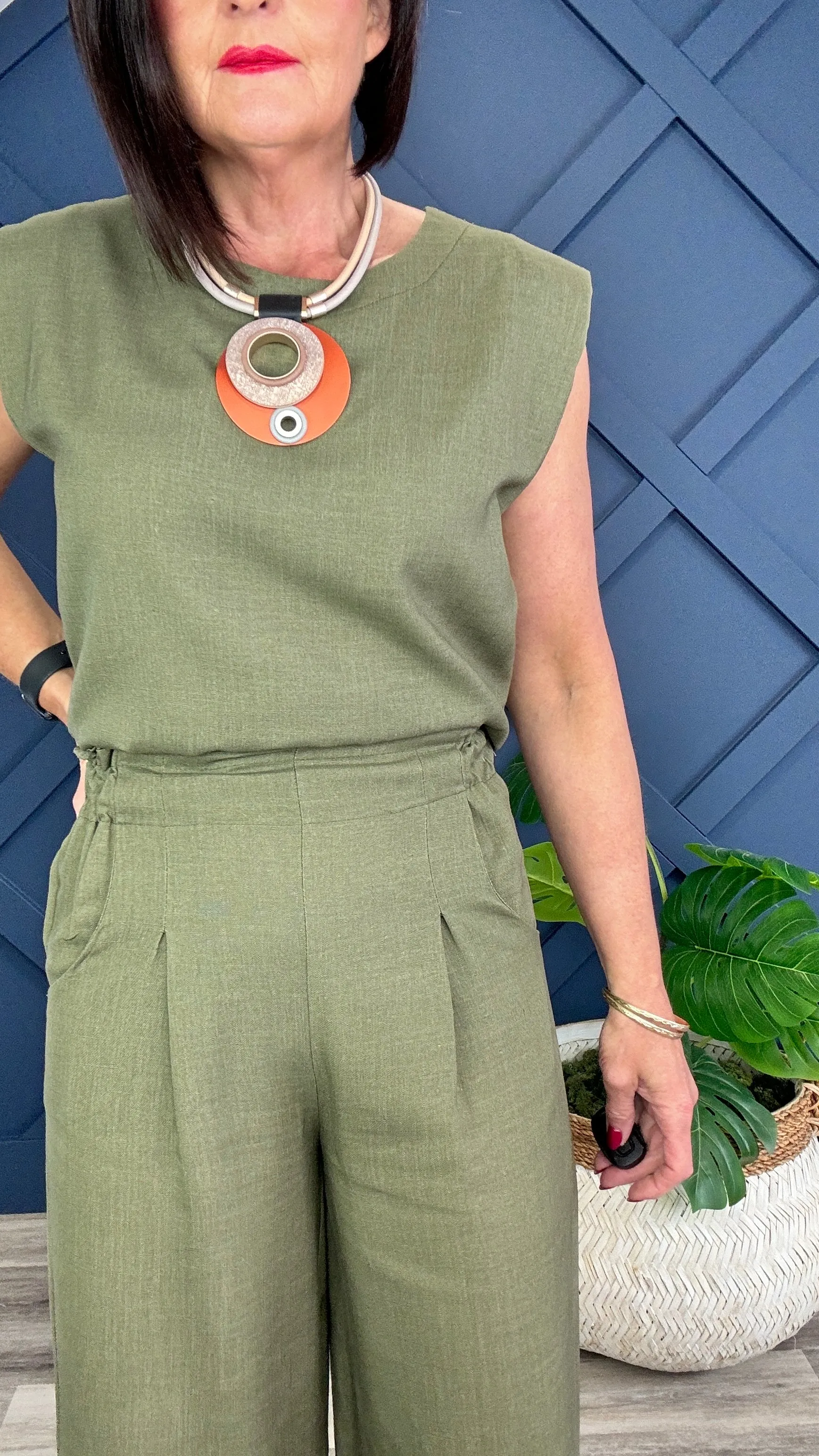 Wide leg Kelly pants