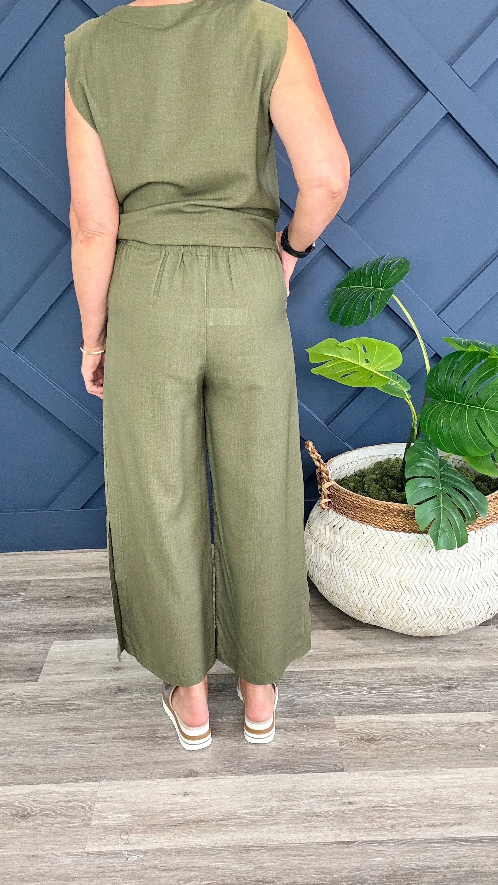 Wide leg Kelly pants