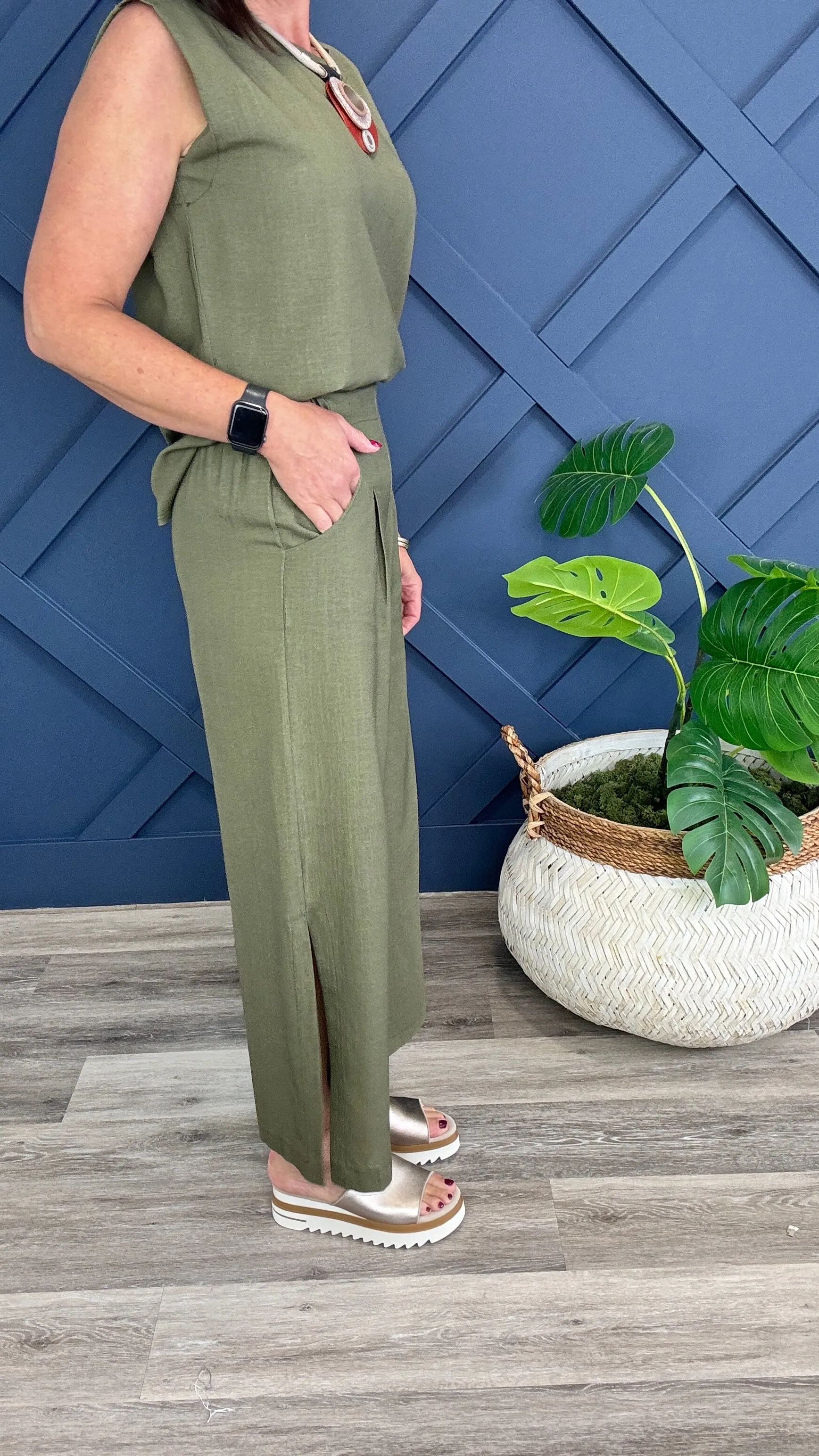 Wide leg Kelly pants