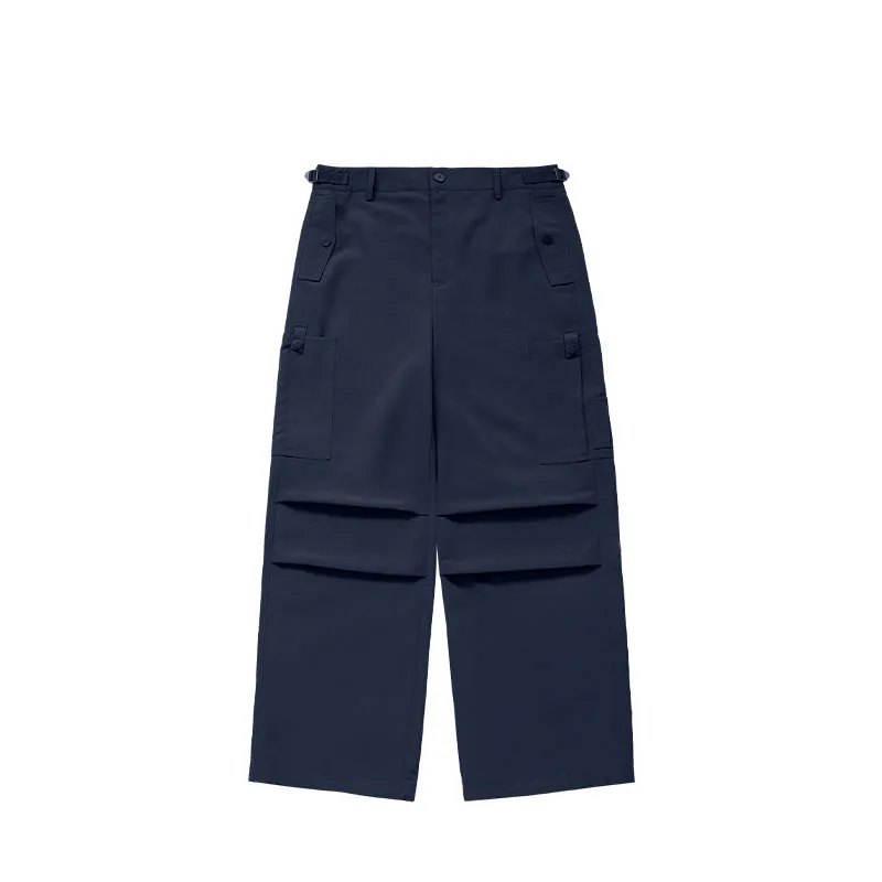 Wide Leg Paratrooper Pants