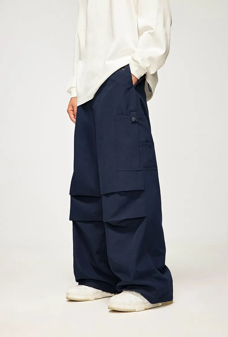 Wide Leg Paratrooper Pants