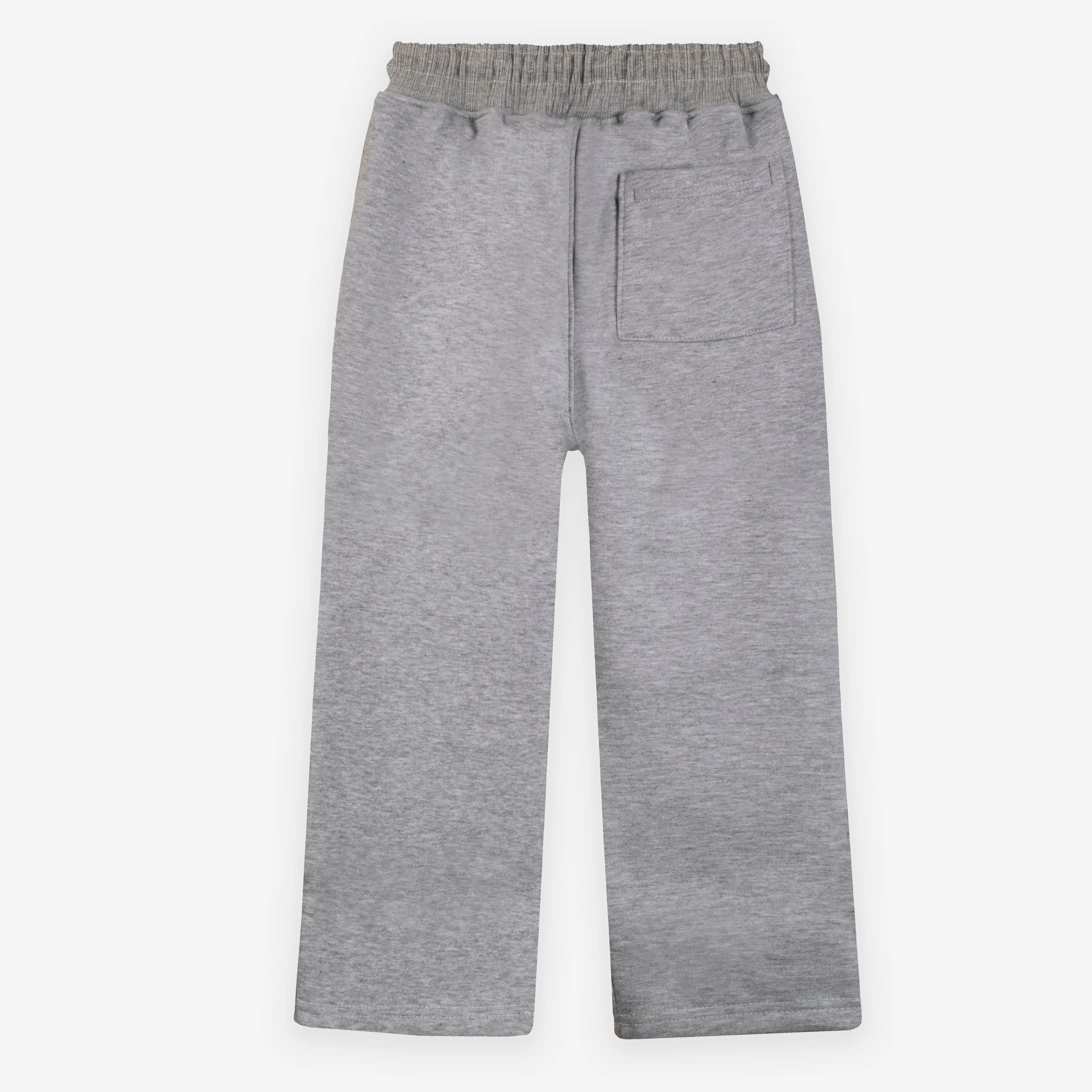 Wide-leg Sweatpants - Grey