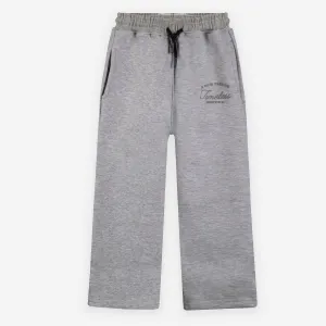 Wide-leg Sweatpants - Grey