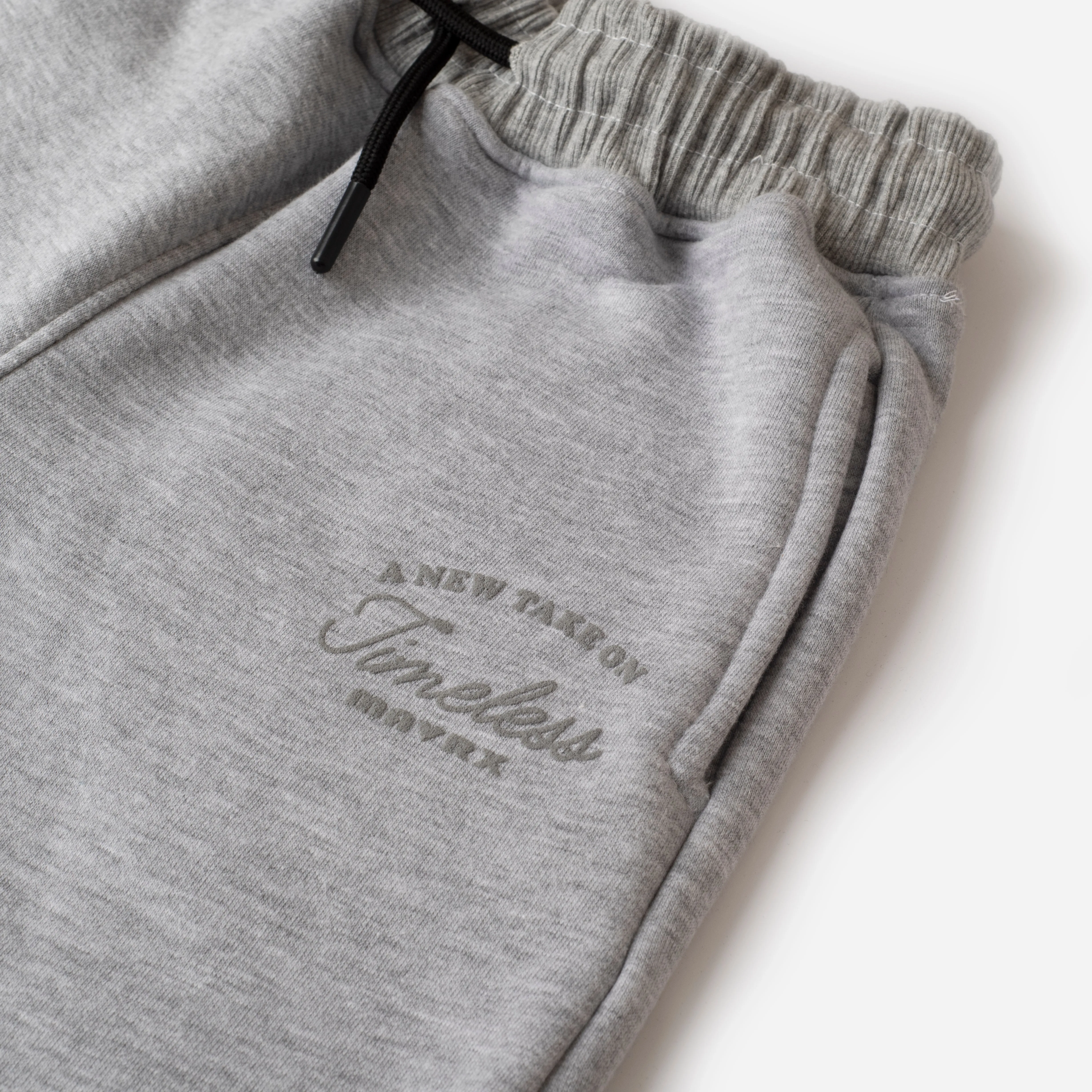 Wide-leg Sweatpants - Grey