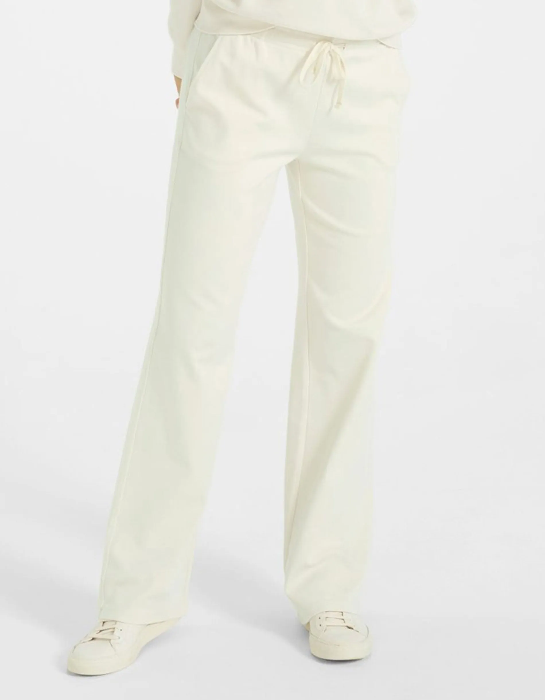 Wide-Leg Sweatpants