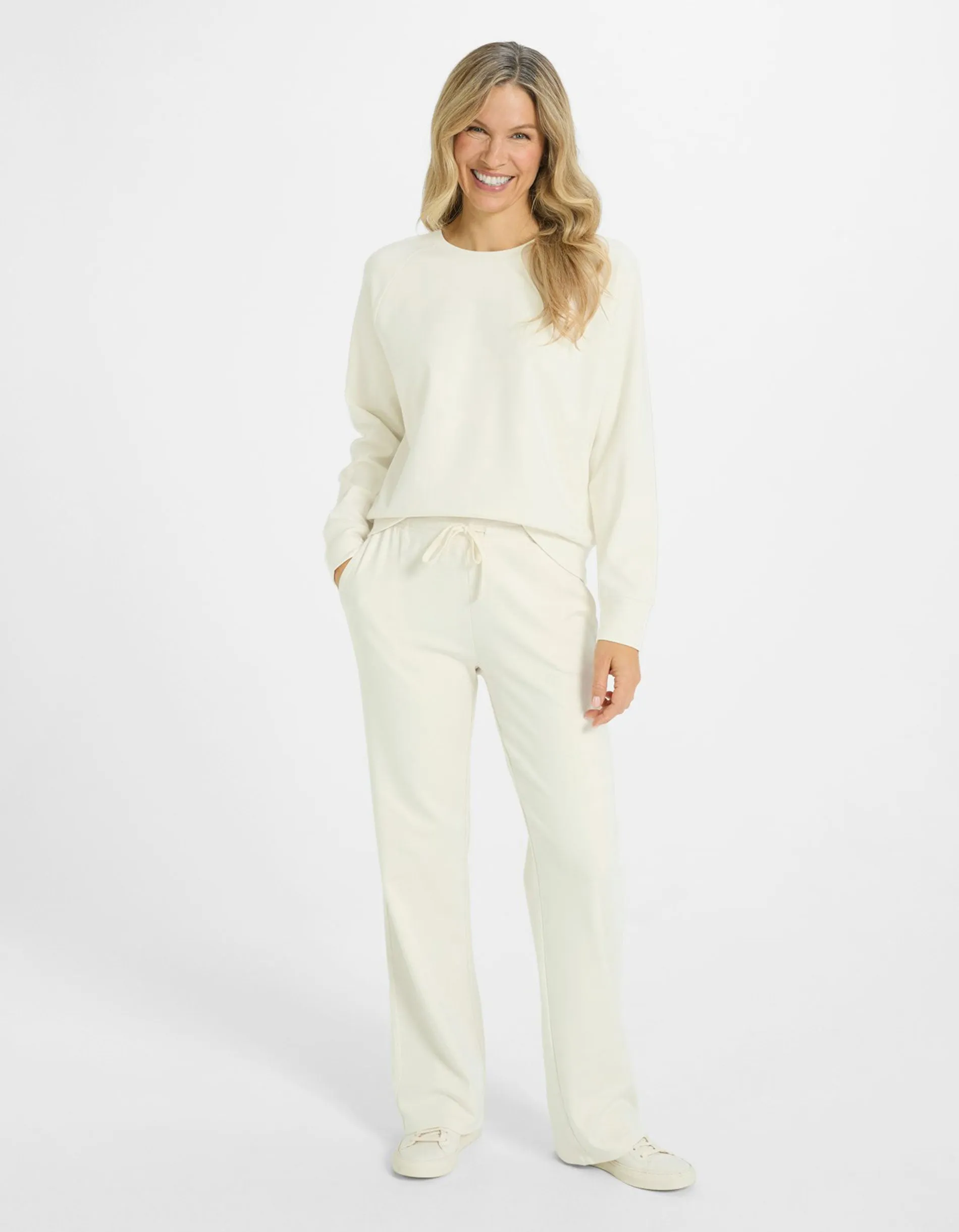 Wide-Leg Sweatpants