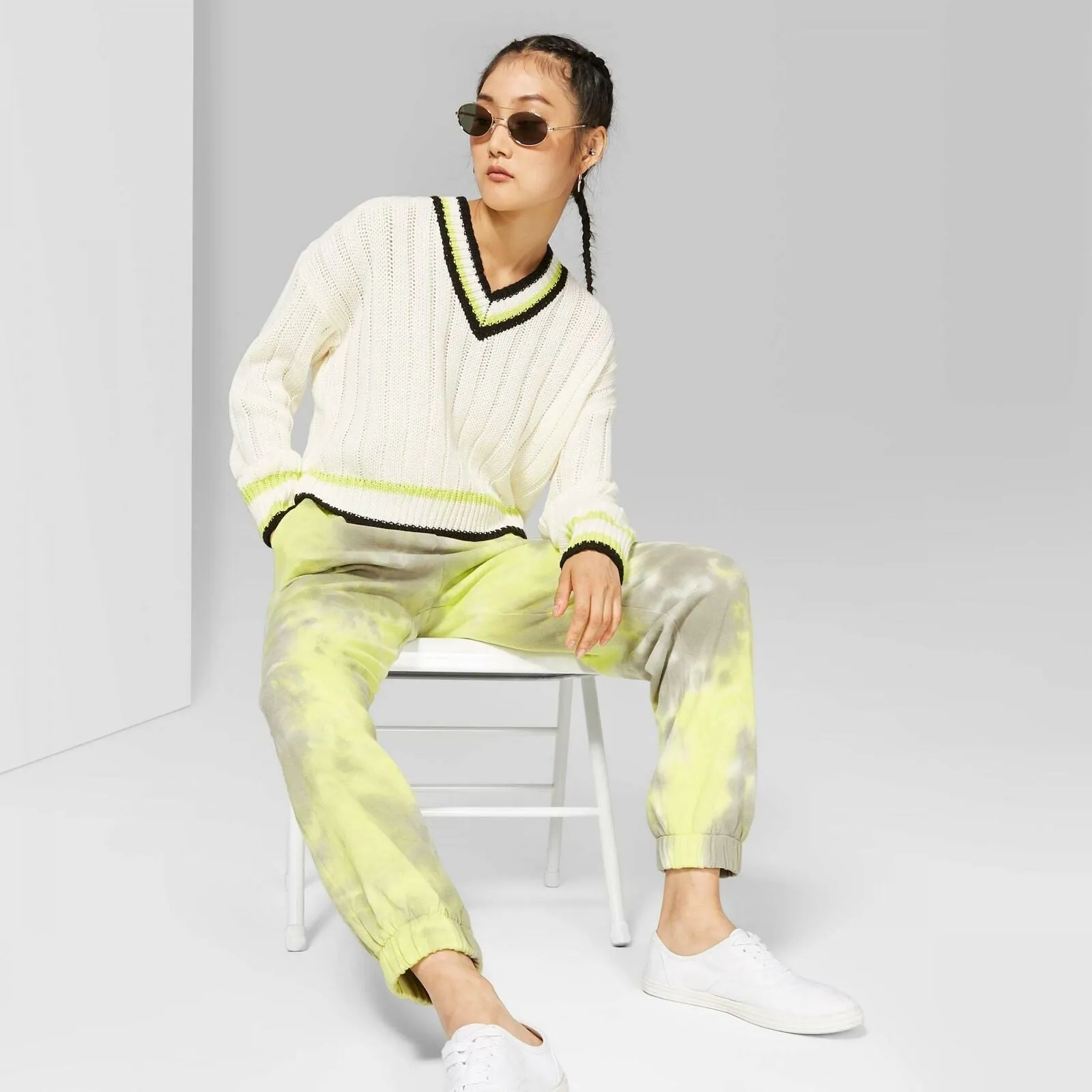 Wild Fable Women's High-Rise Tie Dye Sweatpants