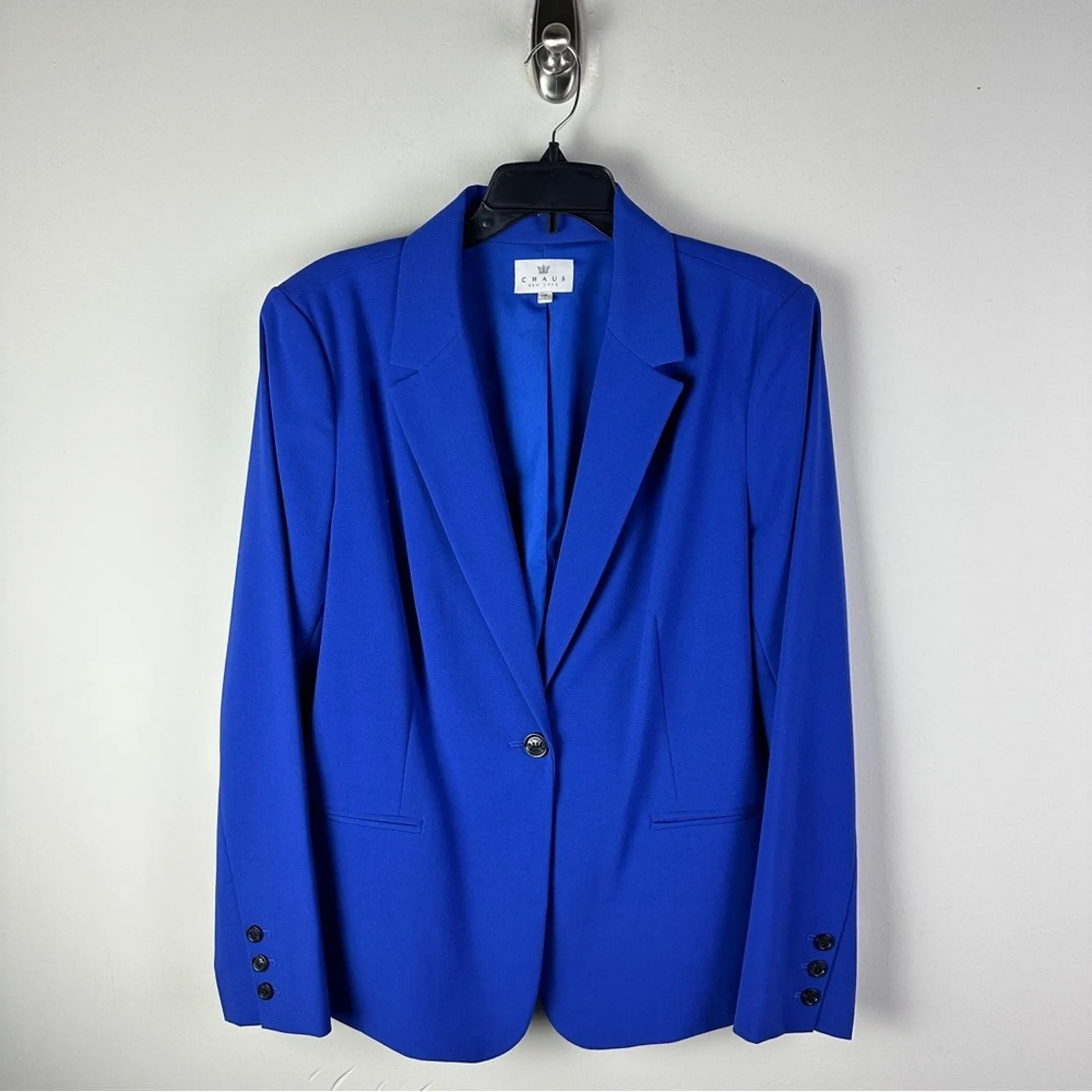 Women’s Blue Career Jacket  Size 16