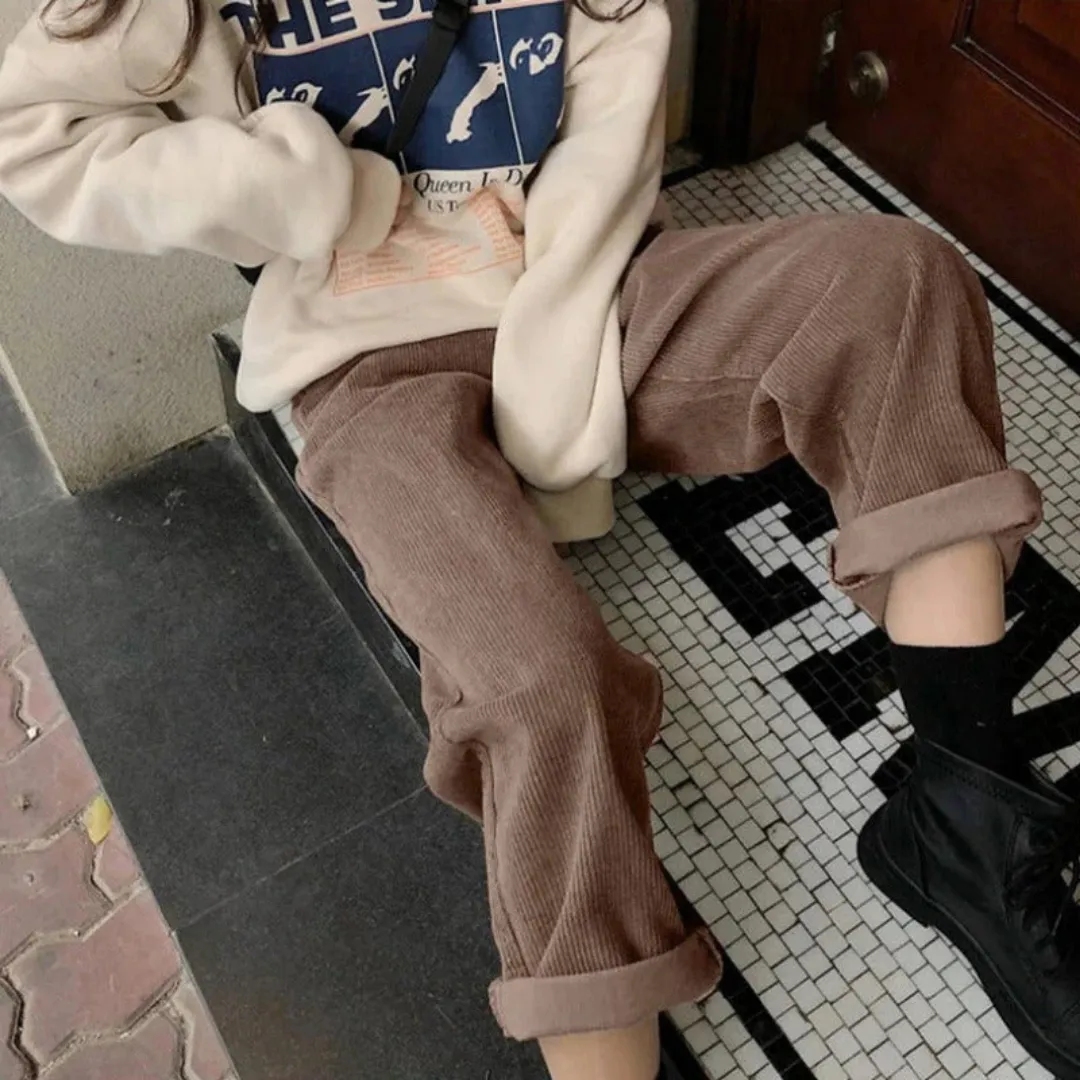 Women's High Waisted Loose Pants | Casual