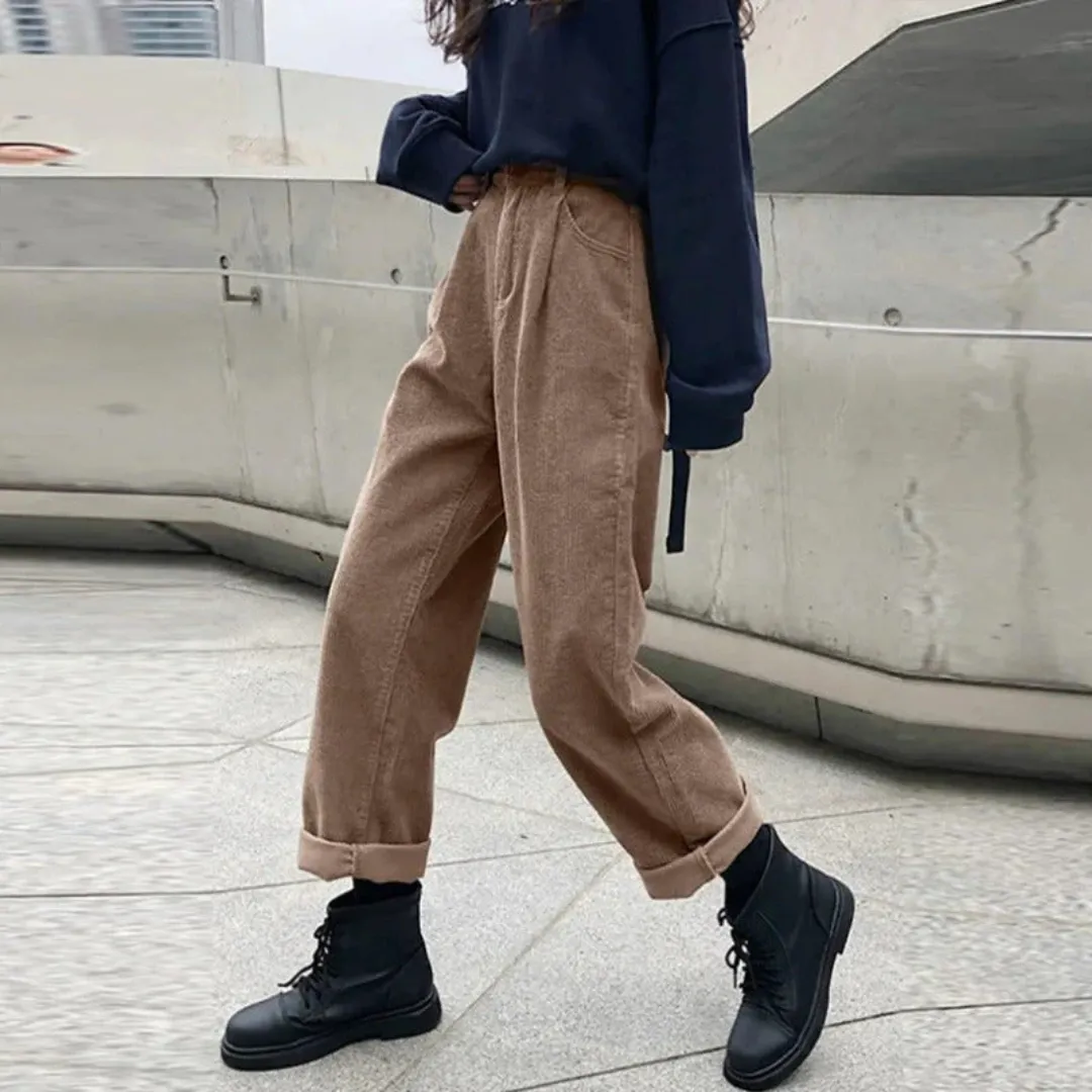 Women's High Waisted Loose Pants | Casual