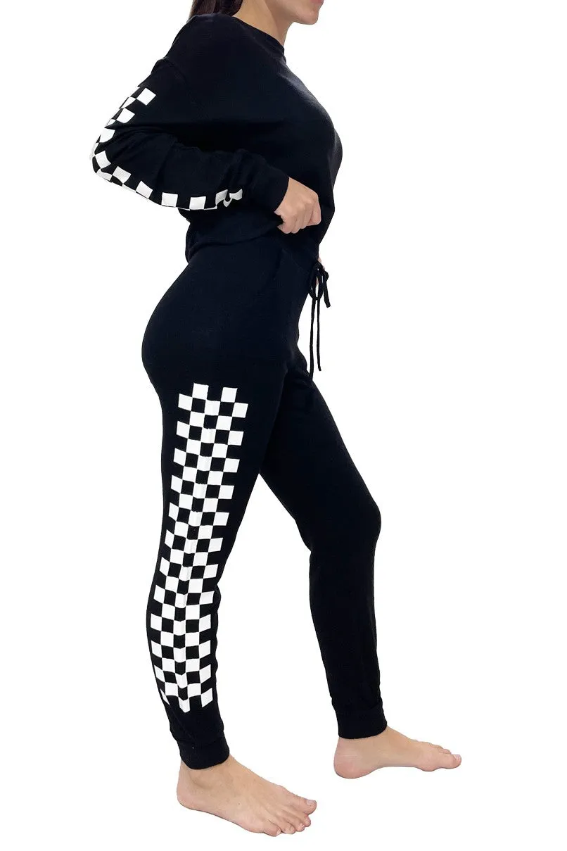 Women's Lounge Set (2pcs Pullover  Pant)