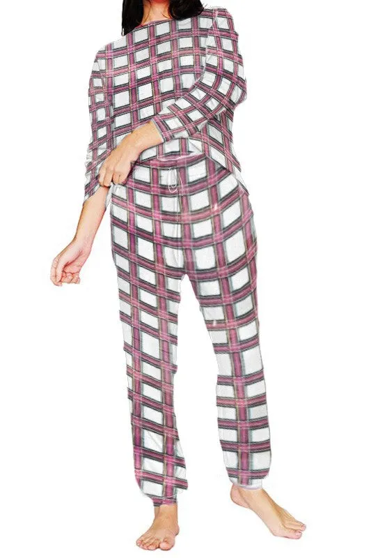 Women's Lounge Set (2pcs Pullover  Pant)