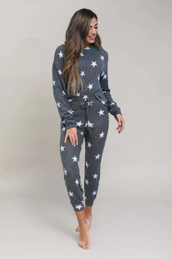 Women's Lounge Set (2pcs Pullover  Pant)
