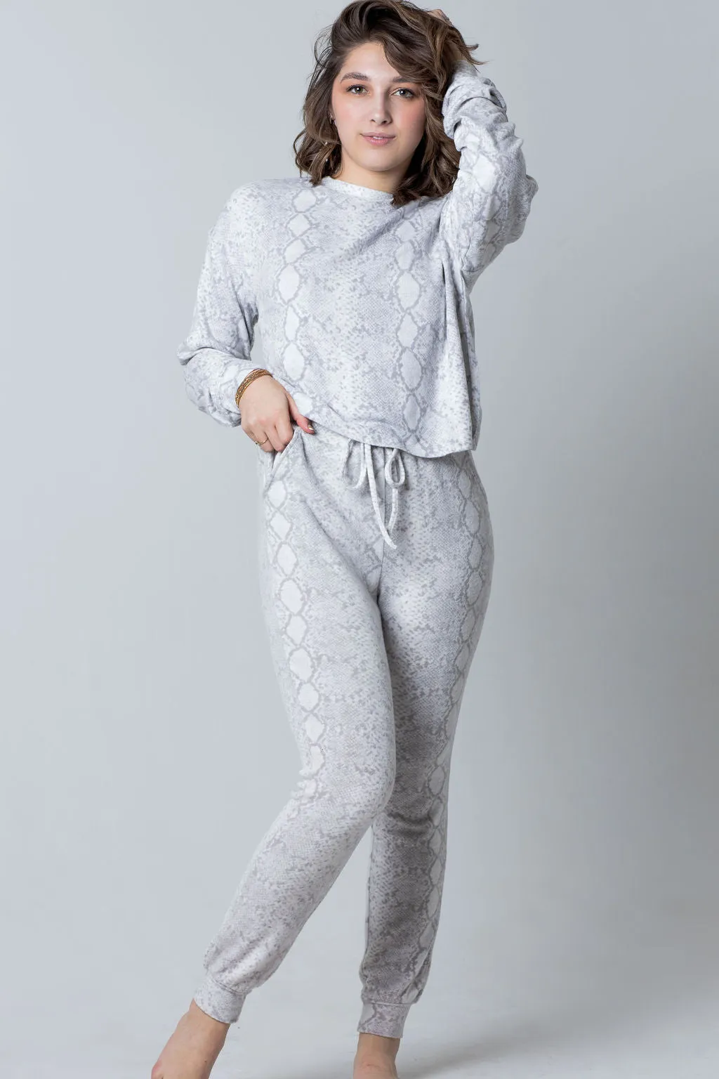 Women's Lounge Set (2pcs Pullover  Pant)