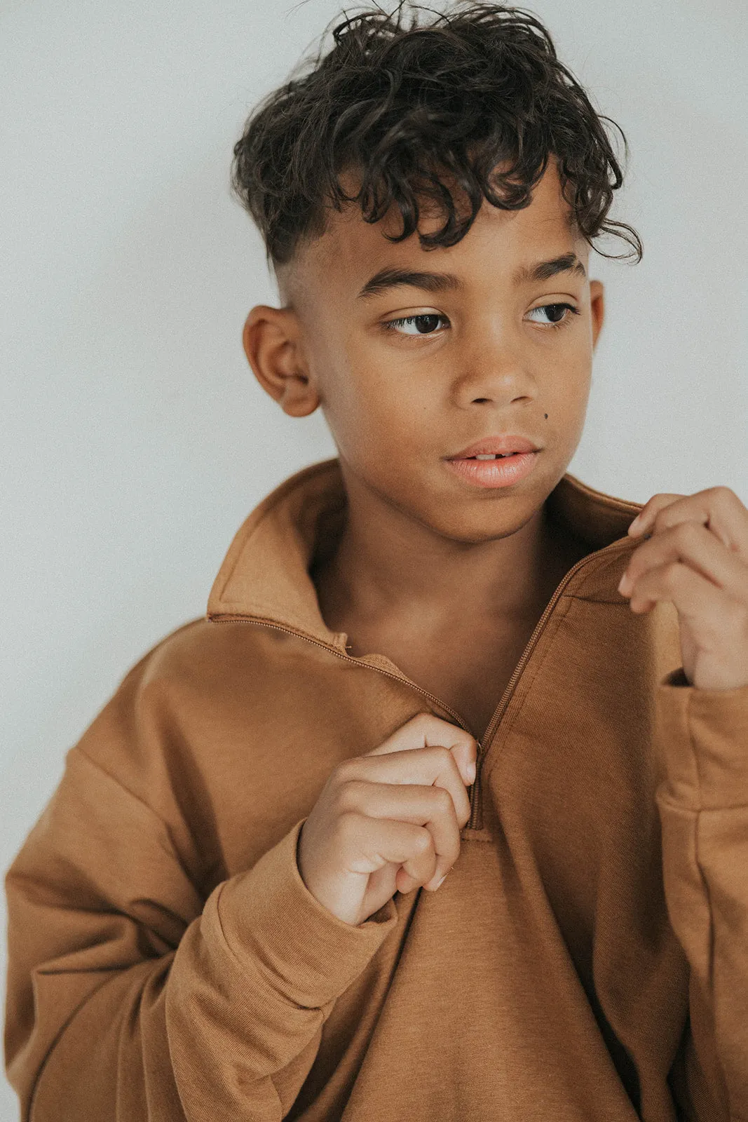 Youth Terry 1/4 Zip