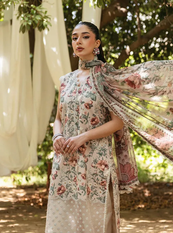 ZAINAB CHOTTANI | TAHRA LAWN '24 | SAMAHA - D 5B