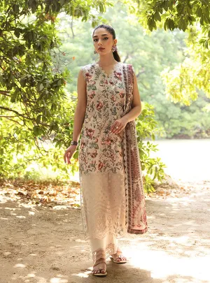 ZAINAB CHOTTANI | TAHRA LAWN '24 | SAMAHA - D 5B