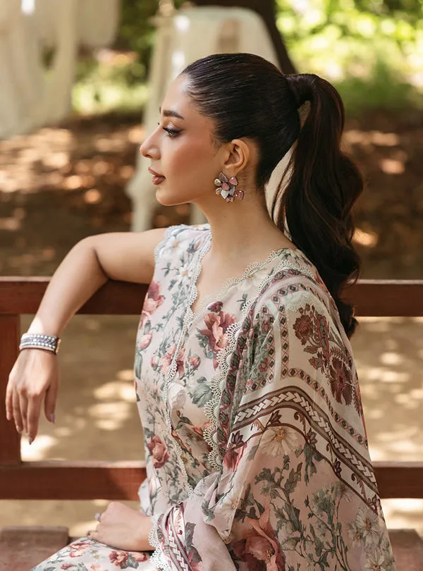 ZAINAB CHOTTANI | TAHRA LAWN '24 | SAMAHA - D 5B