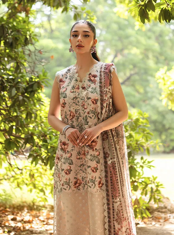 ZAINAB CHOTTANI | TAHRA LAWN '24 | SAMAHA - D 5B